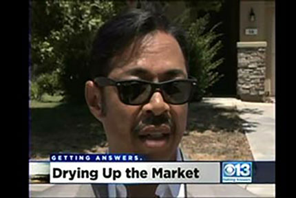 Drought & Landscaping KOVR CBS13 10pm Sac, CA 06 11 2014